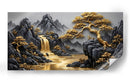 Cascadas de Oro - Caperh | Cuadro decorativo de Canvas Lab