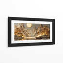 Cauce Dorado - Caperh | Cuadro decorativo de Canvas Lab
