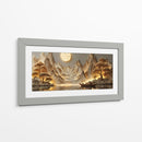 Cauce Dorado - Caperh | Cuadro decorativo de Canvas Lab