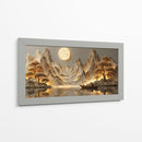 Cauce Dorado - Caperh | Cuadro decorativo de Canvas Lab