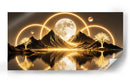 Circulos de Luz - Caperh | Cuadro decorativo de Canvas Lab