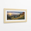 Amanecer dorado en Old Man Storr - Christian Schweiger | Cuadro decorativo de Canvas Lab