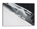 Acción de esquí en nieve polvo - Jakob Sanne | Cuadro decorativo de Canvas Lab