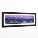 Amanecer de la Montaña Púrpura - Krzysztof Mierzejewski | Cuadro decorativo de Canvas Lab
