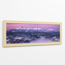Amanecer de la Montaña Púrpura - Krzysztof Mierzejewski | Cuadro decorativo de Canvas Lab