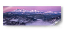 Amanecer de la Montaña Púrpura - Krzysztof Mierzejewski | Cuadro decorativo de Canvas Lab