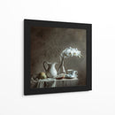 Bodegón elegante de orquídeas - Margareth Perfoncio | Cuadro decorativo de Canvas Lab