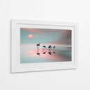 Atardecer de ensueño con flamencos - Natalia | Cuadro decorativo de Canvas Lab