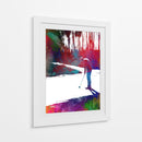 Arte deportivo de un jugador de golf - Justyna Jaszke | Cuadro decorativo de Canvas Lab