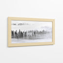 Bosque invernal brumoso - Mei Xu | Cuadro decorativo de Canvas Lab