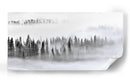 Bosque invernal brumoso - Mei Xu | Cuadro decorativo de Canvas Lab