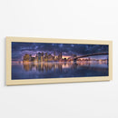 Crepúsculo en la ciudad de Nueva York - menghuailin | Cuadro decorativo de Canvas Lab