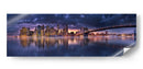 Crepúsculo en la ciudad de Nueva York - menghuailin | Cuadro decorativo de Canvas Lab