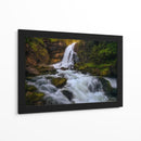 Cascada del bosque radiante - Daniel Gastager | Cuadro decorativo de Canvas Lab
