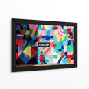 Danza mural vibrante - Gloria Salgado Gispert | Cuadro decorativo de Canvas Lab
