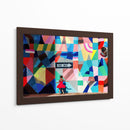 Danza mural vibrante - Gloria Salgado Gispert | Cuadro decorativo de Canvas Lab