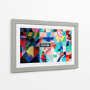 Danza mural vibrante - Gloria Salgado Gispert | Cuadro decorativo de Canvas Lab