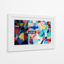 Danza mural vibrante - Gloria Salgado Gispert | Cuadro decorativo de Canvas Lab