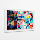Danza mural vibrante - Gloria Salgado Gispert | Cuadro decorativo de Canvas Lab