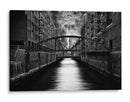 Dramático canal de la ciudad - Stefan Eisele | Cuadro decorativo de Canvas Lab