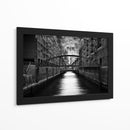 Dramático canal de la ciudad - Stefan Eisele | Cuadro decorativo de Canvas Lab