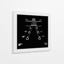Cuerdas abstractas de guitarra - Kim Lennert Simonsen | Cuadro decorativo de Canvas Lab