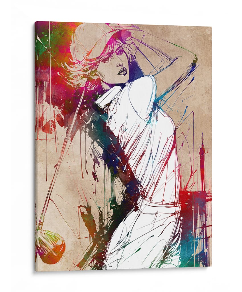 Destello del swing - Justyna Jaszke | Cuadro decorativo de Canvas Lab