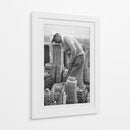Ciudad de golfistas gigantes - Marja van den | Cuadro decorativo de Canvas Lab