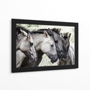 Familia de caballos pacíficos - Jaap van den | Cuadro decorativo de Canvas Lab