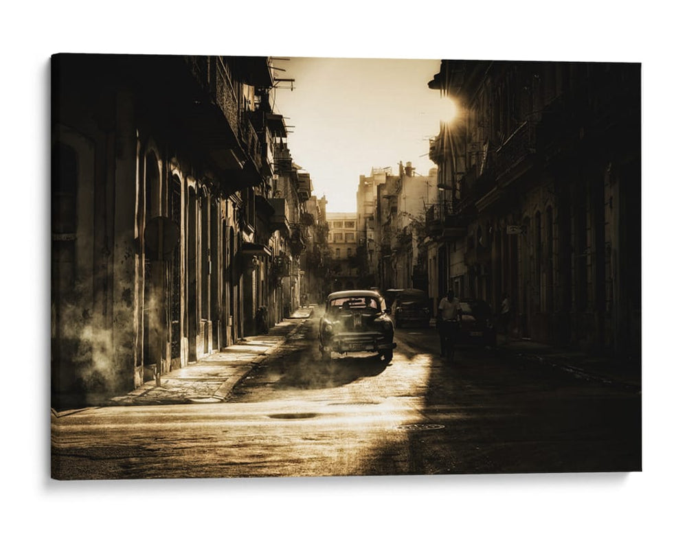 Coche clásico de la vieja Habana - Baris Akpinar | Cuadro decorativo de Canvas Lab