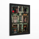 Fachada urbana desgastada - Marcus Blok | Cuadro decorativo de Canvas Lab