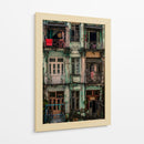 Fachada urbana desgastada - Marcus Blok | Cuadro decorativo de Canvas Lab