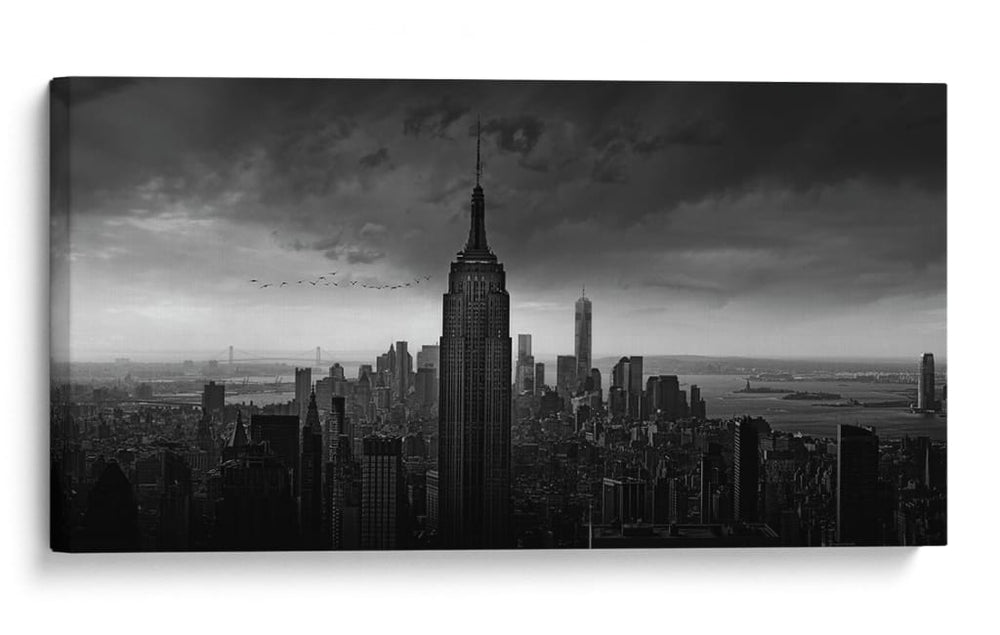 Espectacular horizonte de Nueva York - Wim Schuurmans | Cuadro decorativo de Canvas Lab