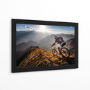 Épico paseo en bicicleta de montaña - Sandi Bertoncelj | Cuadro decorativo de Canvas Lab