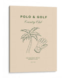 Elegancia con palma y guante - Treechild | Cuadro decorativo de Canvas Lab