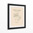 Elegancia con palma y guante - Treechild | Cuadro decorativo de Canvas Lab