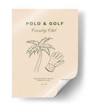 Elegancia con palma y guante - Treechild | Cuadro decorativo de Canvas Lab