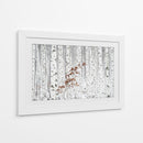Hojas marrones de abedul en invierno - HAN dong hee | Cuadro decorativo de Canvas Lab