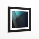 Geometría azul profundo - Gilbert Claes | Cuadro decorativo de Canvas Lab
