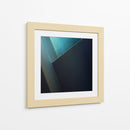 Geometría azul profundo - Gilbert Claes | Cuadro decorativo de Canvas Lab