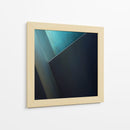 Geometría azul profundo - Gilbert Claes | Cuadro decorativo de Canvas Lab