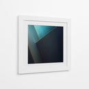 Geometría azul profundo - Gilbert Claes | Cuadro decorativo de Canvas Lab
