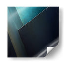 Geometría azul profundo - Gilbert Claes | Cuadro decorativo de Canvas Lab