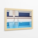 Geometría de la piscina azul - Renate Reichert | Cuadro decorativo de Canvas Lab