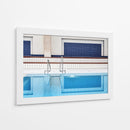 Geometría de la piscina azul - Renate Reichert | Cuadro decorativo de Canvas Lab