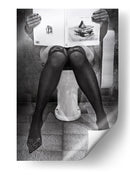 Glamour en el baño - Giorgio Toniolo | Cuadro decorativo de Canvas Lab
