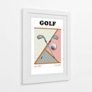 Geometría moderna del golf - Rafal Kulik | Cuadro decorativo de Canvas Lab