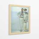 Hombre y mujer con ropa deportiva (1913) - Edward Penfield | Cuadro decorativo de Canvas Lab