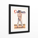 Golf en Collier’s (1908) Hombre de época - Edward Penfield | Cuadro decorativo de Canvas Lab