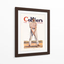 Golf en Collier’s (1908) Hombre de época - Edward Penfield | Cuadro decorativo de Canvas Lab